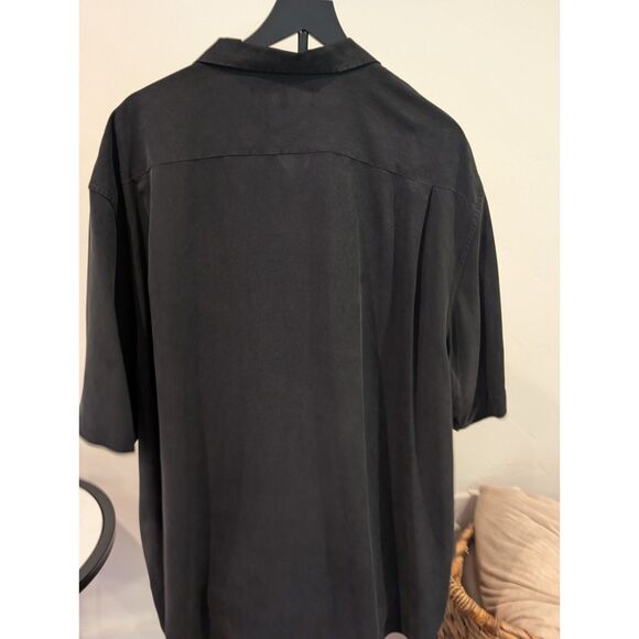 Nat Nast Men’s Shirt – XXL –Black Button-Up –Crescent Pattern – Luxury Originals - Picture 1 of 4